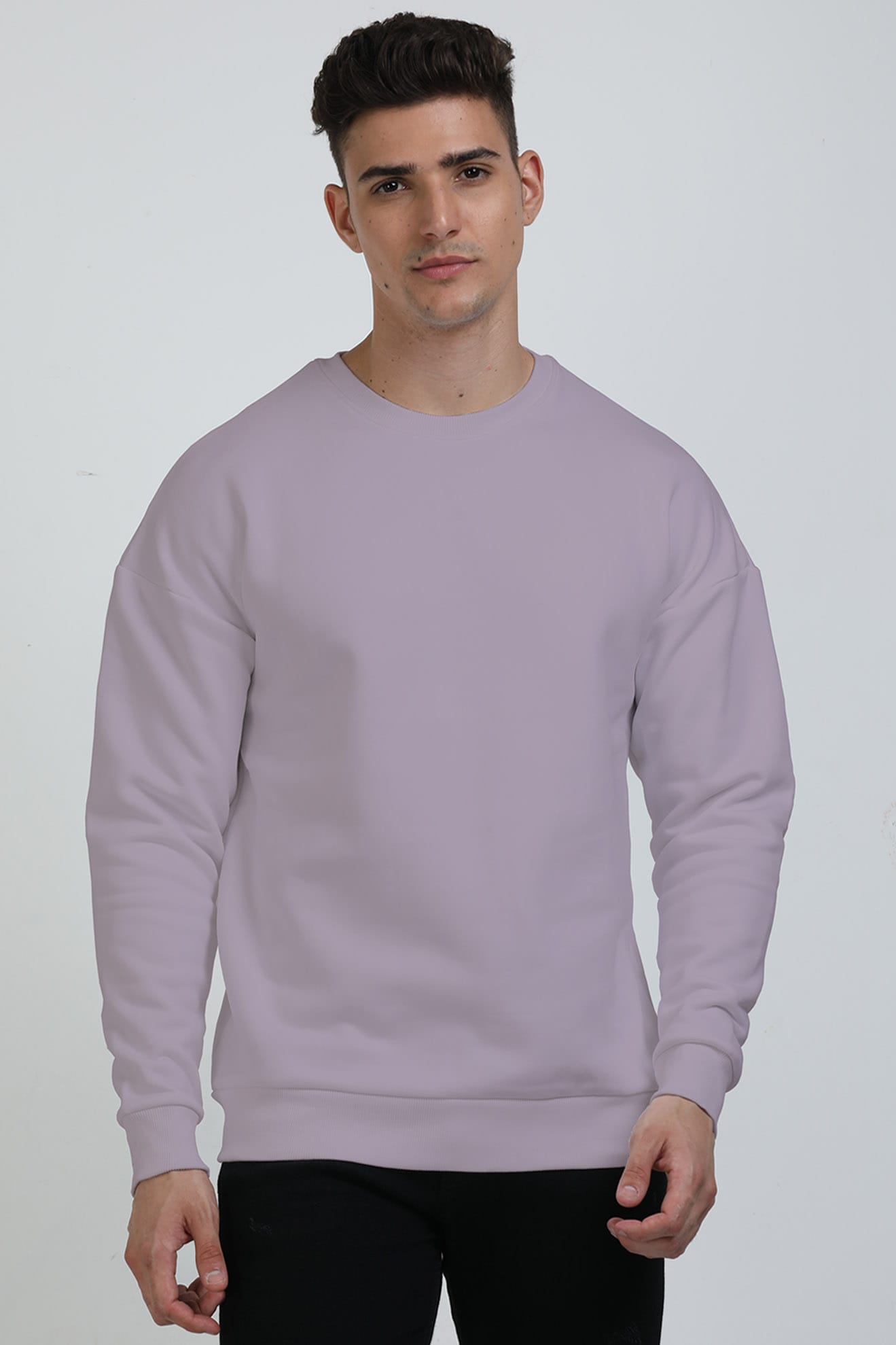 Lavender Oversized Sweatshirt - Image 1